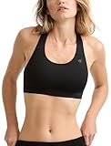 Champion Women's Sports Bra, High-Impact Compression, Moisture Wicking, Black, X-Small
