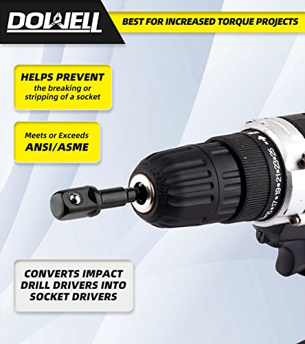 DOWELL Set di adattatori per presa a percussione