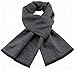 CaySep Mens Winter Warm Scarf Soft Long Tassel Scarves Fashion Classic Solid Color Scarves for Cold Weather