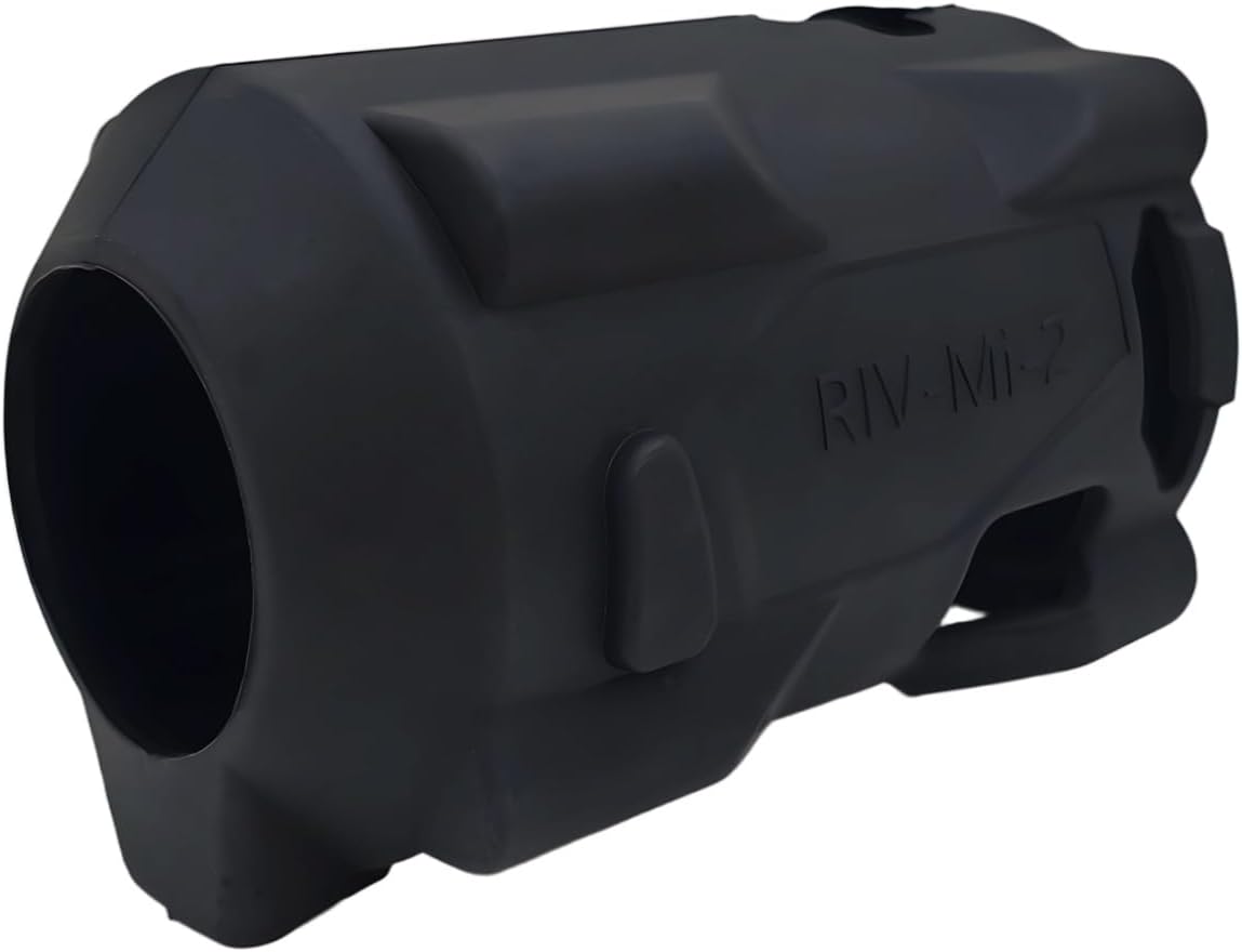 49-16-2554 Impact Driver Protective Boot Fits Milwaukee M12 FUEL 3/8in. and 1/2in. Stubby impact wrenches 2554-20 2555-20 2555P-20,Durable Rubber Cover,Black (Boot Only)