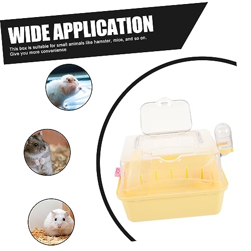 COLLBATH Caixa Porquinho Da Índia Gaiola De Hamster Recipiente De Viagem Para Hamster Produto Extern