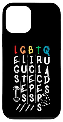 Workout LGBTQ Legs Glutes Biceps Triceps Quads Gym Lover �X�}�z�P�[�X iPhone 12 mini �p