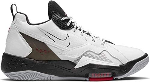 Nike Tênis masculino Air Jordan Zoom '92, Branco/preto/vermelho