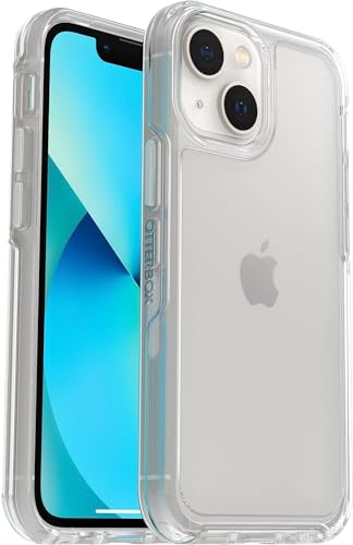 OtterBox iPhone 13 Mini & iPhone 12 Mini (Only) - Symmetry Series Case - Clear - Ultra-Sleek - Wireless Charging Compatible - Raised Edges Protect Camera & Screen - Non-Retail Packaging