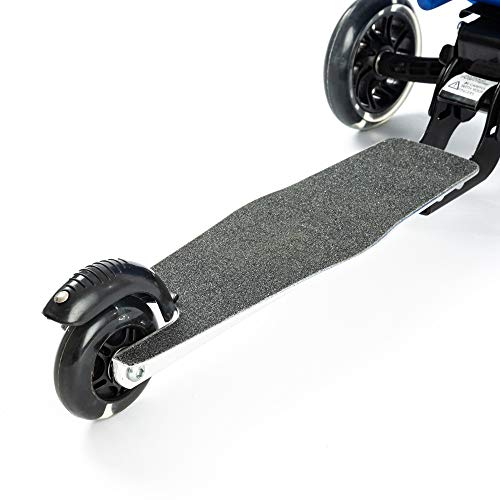 Kiddietotes leve Carry-on Scooter Mala de viagem para Boys - Crianças bagagem com LED Light Up Wheel