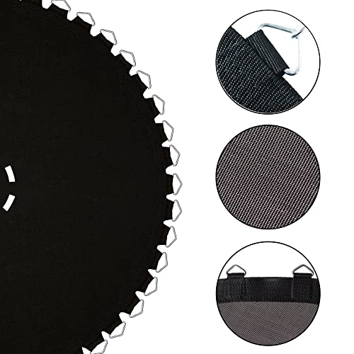 SPRINGOS TSPRINGOS Tapis de saut pour trampoline avec diamètre de 244 cm, 305 cm, 396 cm, 360 cm, plusieurs tailles, tapis de saut de rechange pour trampoline d'extérieur - Diamètre de 244 cm, 305 cm, – Image 3