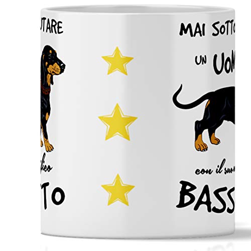 Tazza Bassotto per Uomo Adatta a Colazione, The