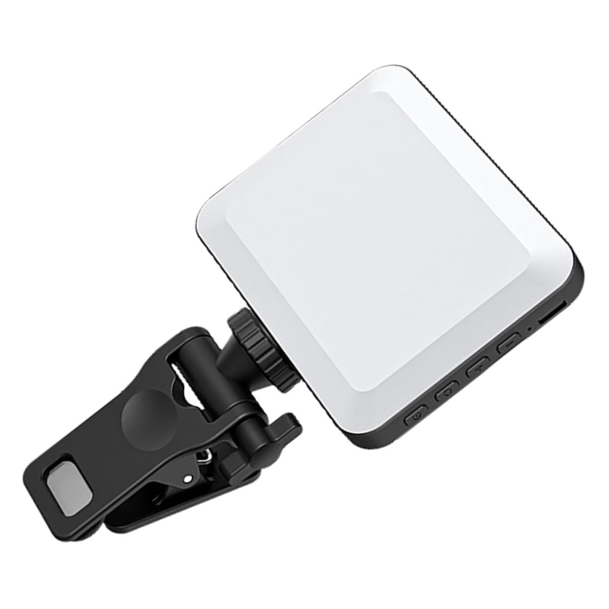 POPETPOP Adjustable Led Camera Light for Phone Computer Clip-on Selfie Light for Streaming Classes