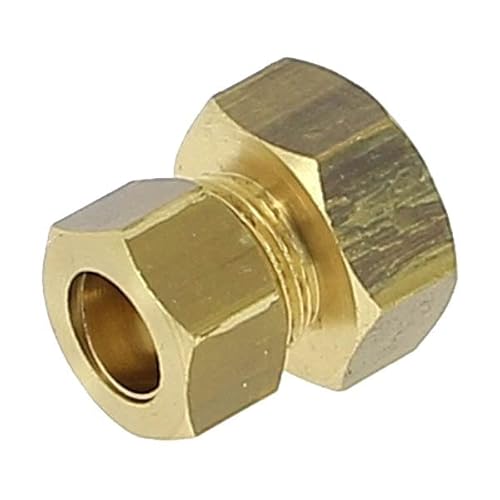 Arcanaute - Raccord laiton bicône - Raccord bicône droit Femelle 1/2 (15/21)-Cuivre 12