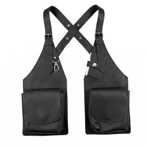 Bolso de hombro bajo el brazo para hombre bolso de hombro de cuero marrón doble bolsillo