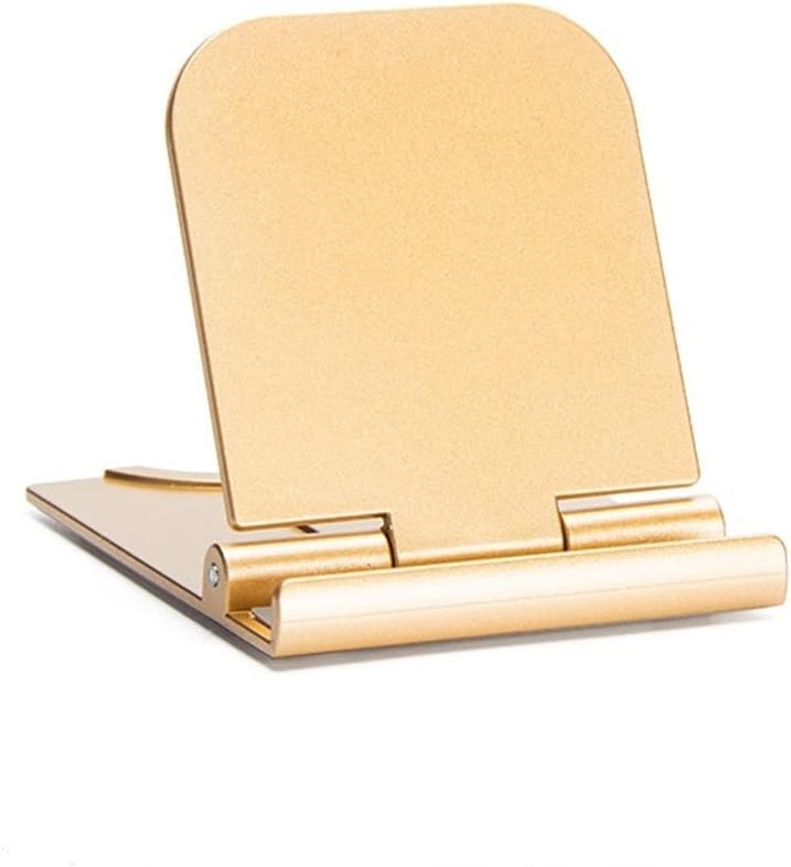 Mobile Phone Bracket Folding Lazy Desktop Multi-Function Multi-Speed Adjustment Portable High(Gray)