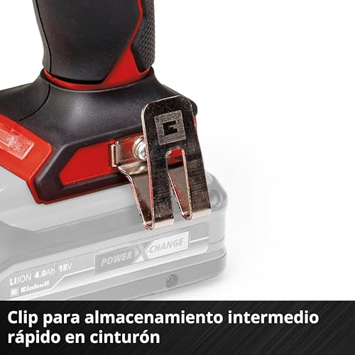 Miniatura 9 de Einhell Professional Atornillador De Impacto Con Batería Tp-Ci 18 220 Li Bl-Solo Power X-Change 18 V, 220 Nm, Sin Escobillas, Recepción Hexagonal Interior, Regulación De Velocidad, Sin Batería
