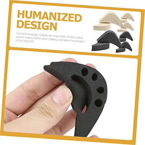 6 pares de almohadillas ajustables para zapatos miniatura 4