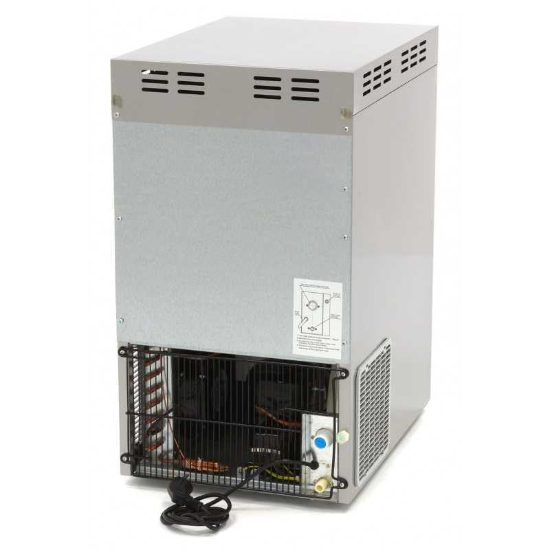 Máquina profesional de hielo picado 85 kg/24h - Reserva 25 kg - Caramelos en Lentejuelas - R290 - Digitale