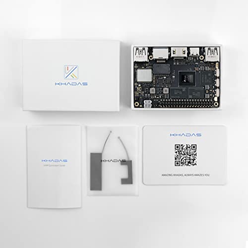 Image of Khadas VIM4 Amlogic A311D2 Single Board Computer Supports 4K UI & 4K @60fps HDMI in, 4 Display Interfaces, LAN WiFi 6 & Bluetooth 5.1, 8GB 64bit LPDDR4X 2016MHz, MaliG52MP8(8EE) GPU