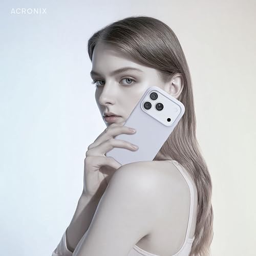 Image of SBMS Silicone Case for iPhone 17 Pro 6.3-Inch, Silky-Soft Touch Full-Body Protective Phone Case, Shockproof Back Cover for iPhone 17 Pro (White)