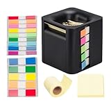 Large utilisation : utilisez la conception modulaire de ce support de notes autocollantes en forme de cube pour remplir et remplacer facilement les notes. Sa construction robuste en ABS garantit une utilisation durable et la boîte supplémentaire pour les clips et les petits objets favorise un travail soigné. Gagnez du temps et restez concentré avec cette solution de lieu de travail