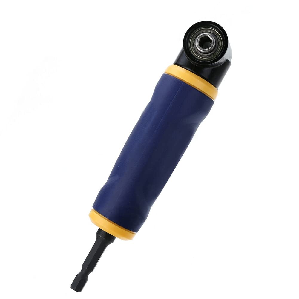 Adaptador de controlador de broca de ángulo magnético de 1/4 pulgadas, destornillador de extensión, tubo de perforación, soporte de manga de broca Hexagonal, herramienta eléctrica