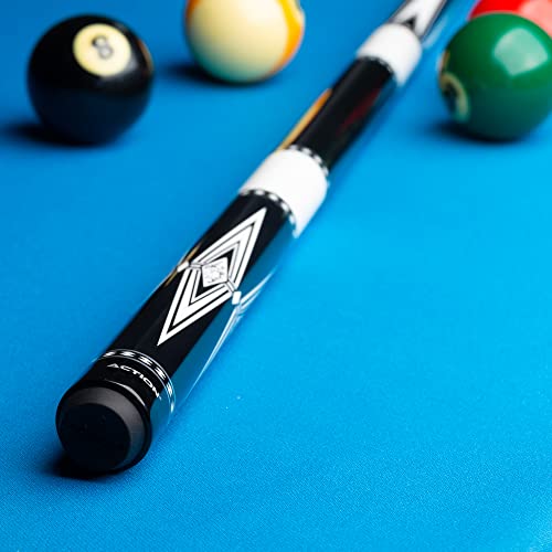 Taco de billar Action BW26 Black & White 18oz miniatura 6