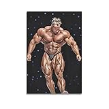 Gym Poster Bodybuilder Poster Jay Cutler Mr Olympia- Poster for Room Aesthetic Posters & Prints on Canvas Wall Art Poster for Room 12x18inch(30x45cm)