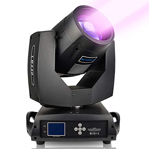 BETOPPER Cabeça móvel luz de palco DMX512 som automático ativado iluminação de feixe de LED profissional de música para auditório de casamento de concerto e outro espetáculo de cenário grande