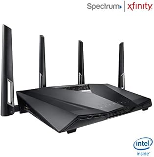 Asus Modem Router Combo - All-in-One DOCSIS 3.0 32x8 Cable Modem + Dual-Band Wireless AC2600 WIFI Gigabit Router – Certified by Comcast Xfinity, Spectrum, Time Warner Cable, Charter, and Cox