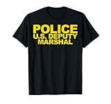 U.S. Deputy Marshal Shirt Front Print Law Enforcement