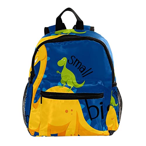 Sac à dos enfant étanche et résistant motif dinosaure pour garçons et filles