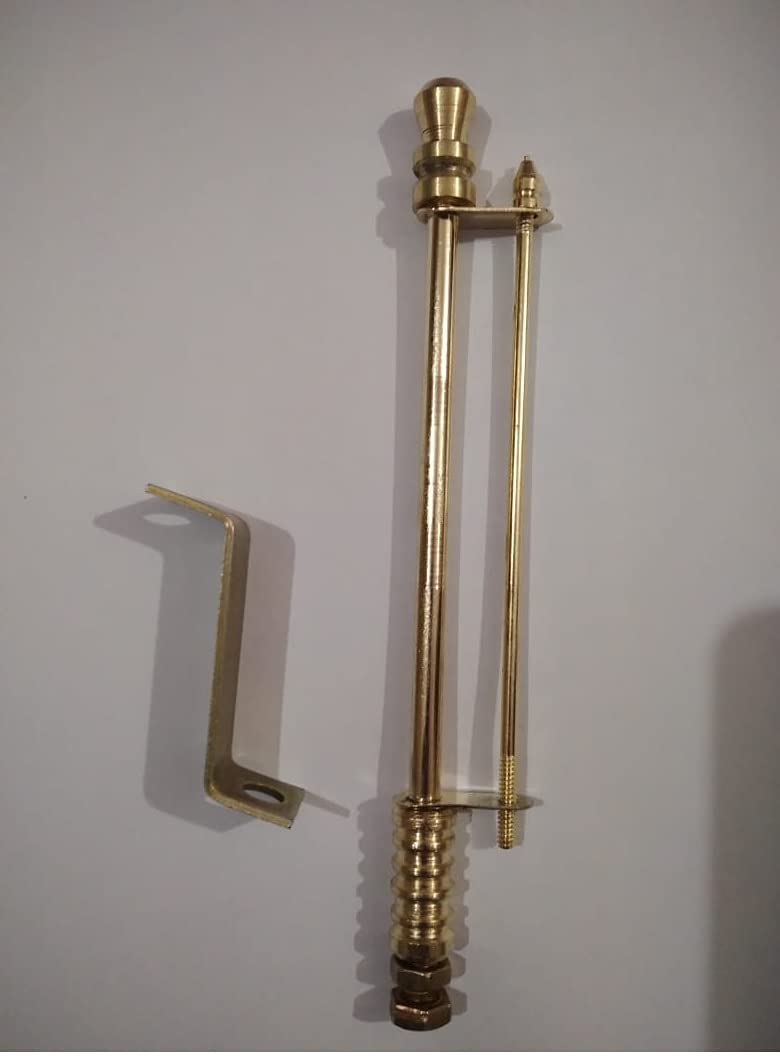AUTONEST Car Bonnet Dashboard Aluminium with Golden Metal Rod with Bracket for Tata Sumo 2