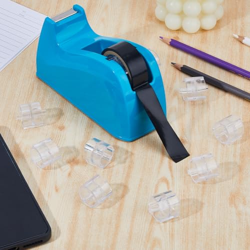 SUPERFINDINGS 12 Stk. Tape Spender Ersatzkern Tapes Spender sErsatzkern 0.9 Zoll (2.4cm) Tape Spenders Kern Kleiner Kunststoff Tapes Spenders Einsatz