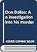 Don Bolles: An investigation into his murder