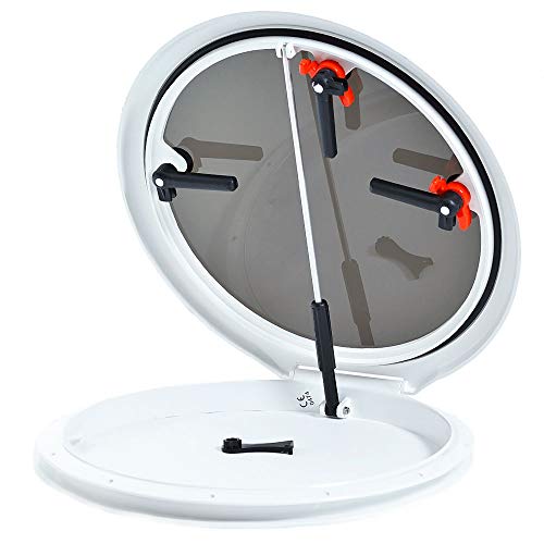 wellenshop Decksluke Dachhaube Fenster Ø 38 cm Boot