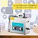 Ultrasonic Vinyl Record Cleaner 6L 40kHz Vinyl Ultrasonic Cleaning Machine Knob Control Record Ultrasonic Cleaner 4 Records Vinyl Sonic Cleaner Stainless Steel Tank w/Mechanical Heater & Timer