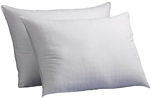 Set 2 Almohadas Fibra de Poliéster King Tamaño Hotelera