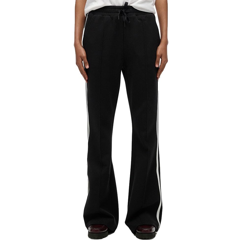 Superdry Women's Noir Striped Straight Joggers Studios