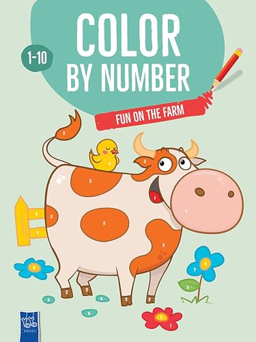 Color by Number Fun on the Farm (Dover Kids Coloring Books)