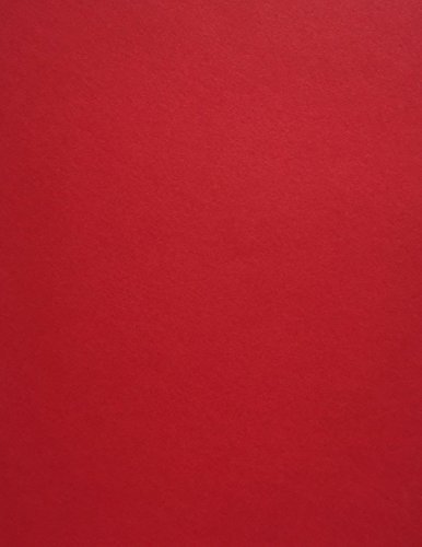 Wild Cherry Red Cardstock Paper - 8.5 x 11 inch 65 lb. Cover -50 Sheets from Cardstock Warehouse - Thumbnail 3