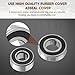 Front Wheel Hub Bearings & Seals Kits Compatible with Suzuki LTZ400 LTZ250 LTR450 LT500 LT250 LT230 QuadRacer 250/450/500 QuadSport 230/250/400 QuadRunner 230