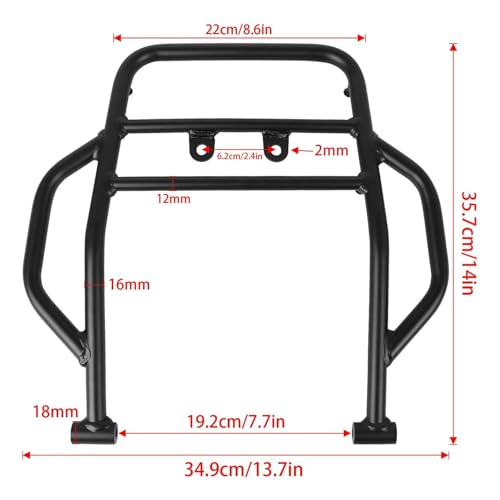 Support boîte supérieure DRZ-4S avec poignées de maintien intégrées - 2