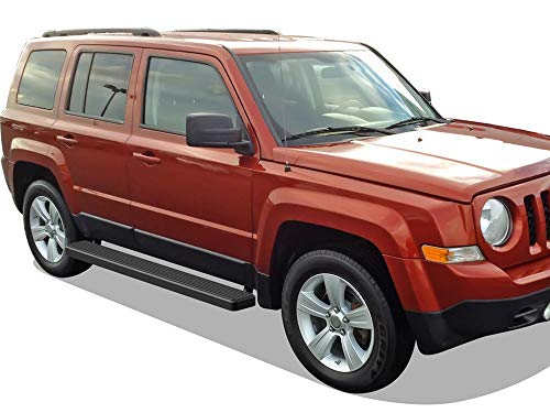 Estribos Tuxtreme 6 pulgadas Negro Mate para Jeep Patriot miniatura 2