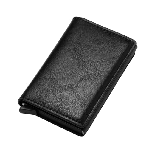 Carteira Masculina Proteção RFID Antifurto Slim Porta Cartões Notas (Lisa)