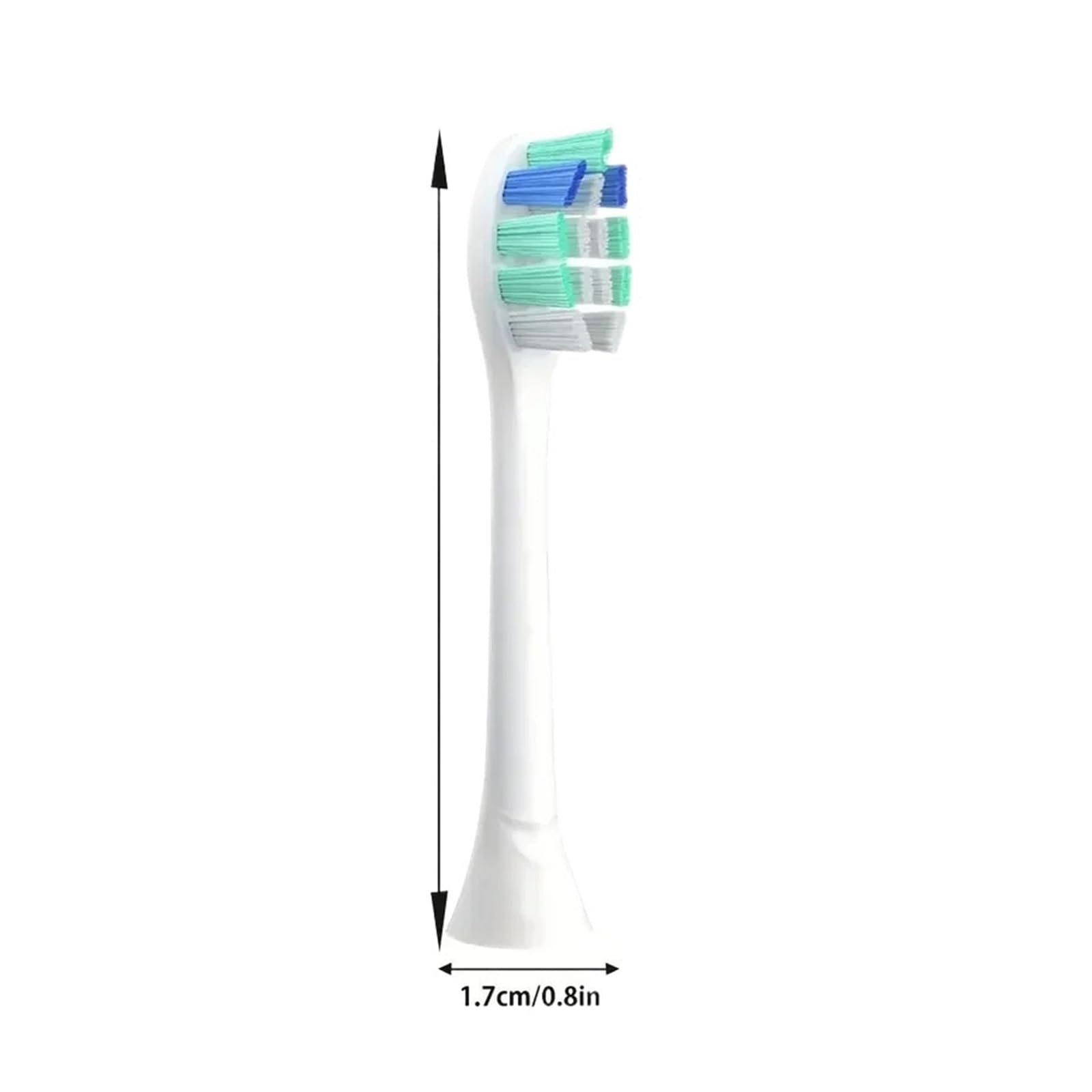 Cabezales de repuesto for cepillo dientes, compatibles con cabezal 1100, 2100, 4100, 4300, 5100, 5300, 6100, 6500, Etc., 4-16 Uds