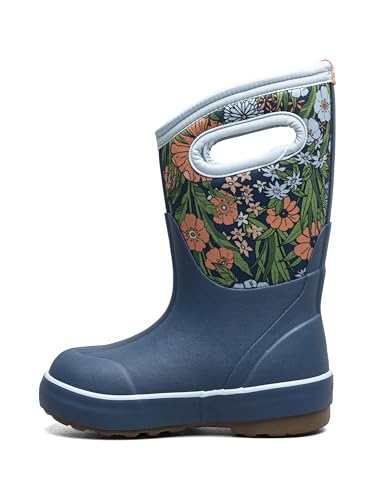 BOGS Unisex-Child Classic Ii-Vintage Floral (Toddler/Little Big Kid) Rain Boot