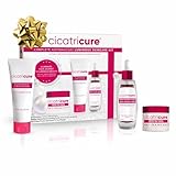 Cicatricure Antimanchas Skin Care Kit: AHA & PHA Exfoliating Face Wash, Brightening Serum, and Moisturizing Gel Cream - Dark Spot Reduction, Enhanced Glow, Paraben & Sulfate-Free