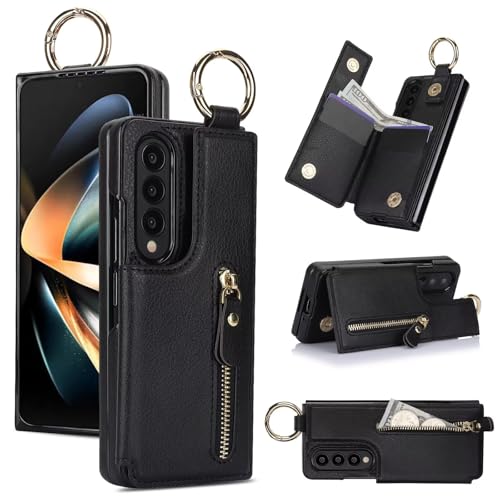 Coque Galaxy Z Fold 4 Antichoc avec Bague et Support