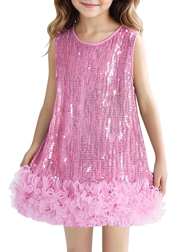 Vestido brillante para niñas Happy Cherry sin mangas para crear recuerdos mágicos en familia