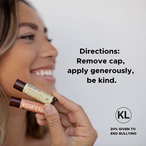 Kind Lips Lip Balm, Nourishing Soothing Lip Moisturizer For Dry Cracked Chapped Lips, Made In Usa With 100% Natural Usda Organic Ingredients, Chocolate Flavor, Pack Of 1 #TOP4