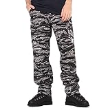 (ロスコ) ROTHCO / B.D.U MILITARY CARGO PANTS ミリタリー カーゴ パンツ (L, アーバンタイガーストライプ) [並行輸入品]