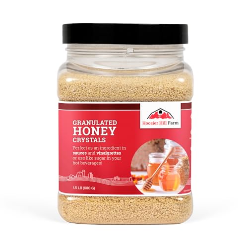 Hoosier Hill Farm Granulated Honey Crystals, 1.5 lb