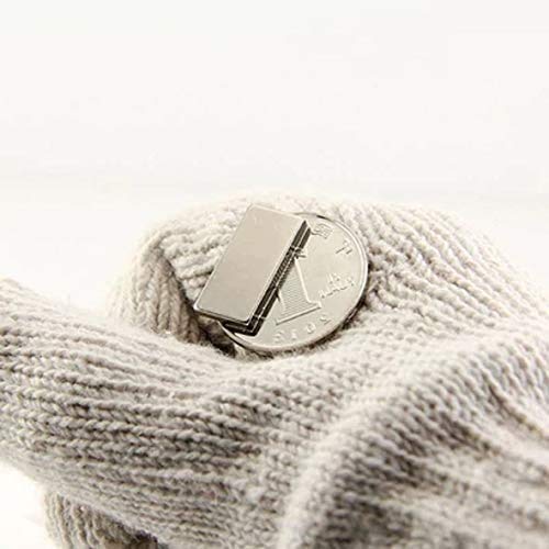 Linlinzz Magnetic 20x5x2mm 60-Piece Rectangular Magnets Ideal for refrigerators, Handicraft Projects,Office Magnets
